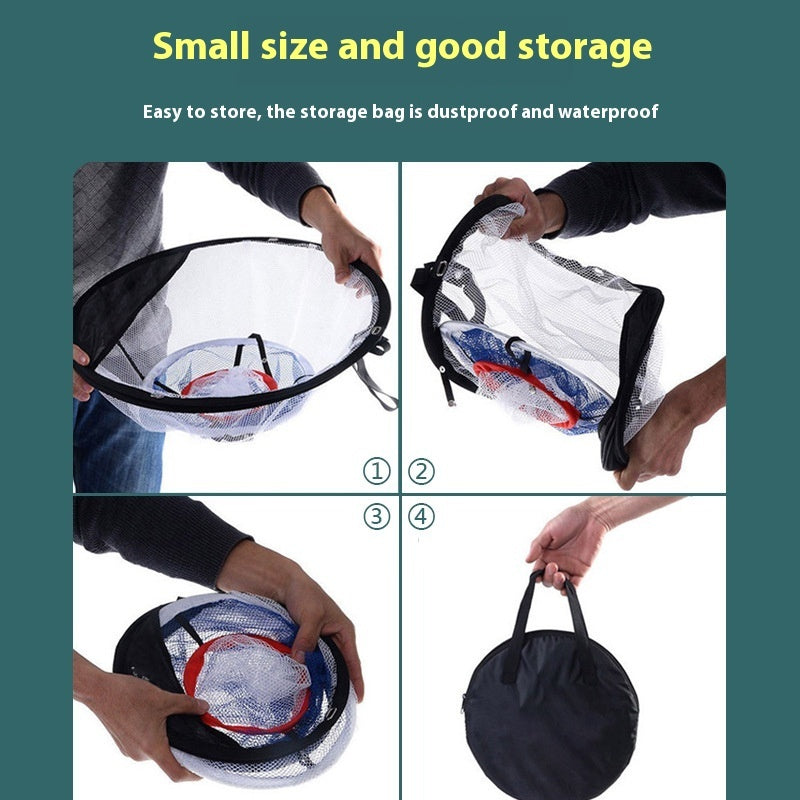 Sportiva Foldable Golf Target Net – Portable Home Practice Chipping Trainer