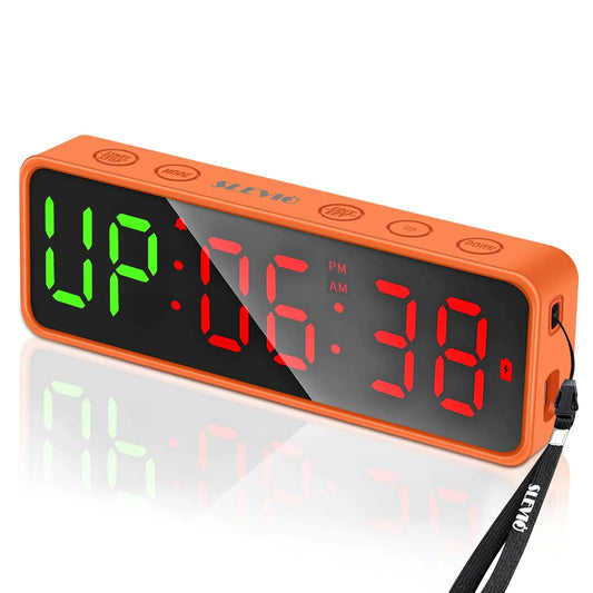 Sportiva™ Magnetic LED Gym Timer – Portable Interval & HIIT Clock