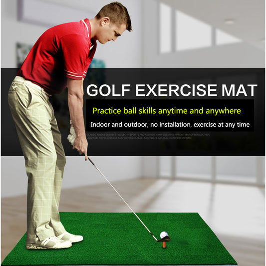 Sportiva Golf Practice Hitting Mat – Durable Turf Trainer With Rubber Tee