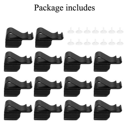 Sportiva Golf Club Organizer Clip Set – 14-Piece Club Holder for Golf Bags