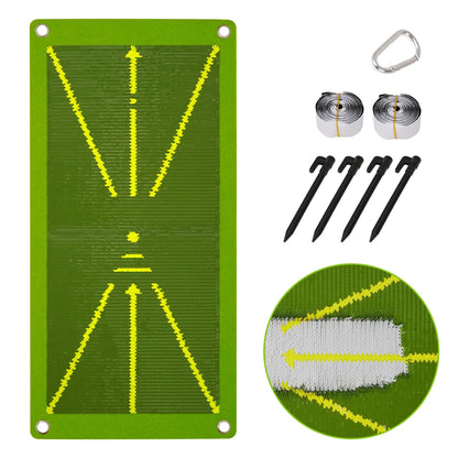 Golf Swing Path Feedback Mat – Real-Time Swing Trainer for Indoor & Outdoor Practice