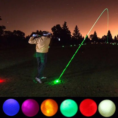 LED Glowing Golf Balls – Light-Up Balls for Night Golf