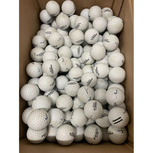 “PracticePro™ 300-Pack Recycled Golf Balls – Budget Bulk Hit-Away Balls for Training & Backyard Practice”
