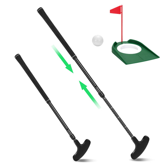 Classic 2-Way Golf Putter Set – Mini Putting Game for Adults & Teens