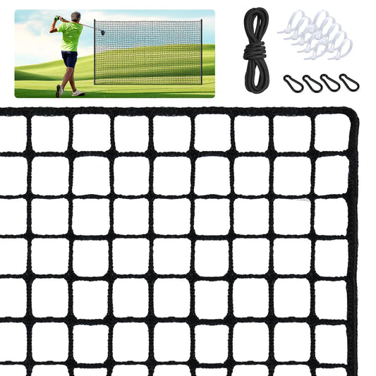 Premium 10×30 ft Heavy-Duty Golf Practice Net – Nylon Impact Net for Backyard & Garage Swing Training